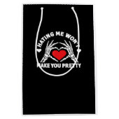 憎まれても君にかわいらし聞こえぬ ミディアムペーパーバッグ (正面)