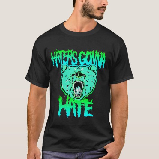 憎むことを行っている嫌悪症 Tシャツ (正面)