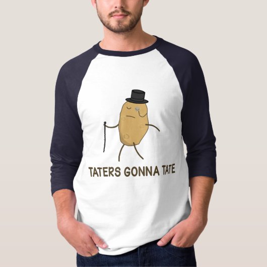 憎むことを行っているTateに行く嫌悪症およびTaters Tシャツ (正面)
