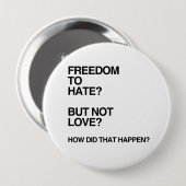 憎むべき自由しかしないLOVE.png 缶バッジ (正面&裏面)