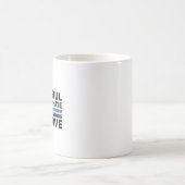 憎む相手に気をつけろ レインボー LGBT ゲイ プライド コーヒーマグカップ (中央)
