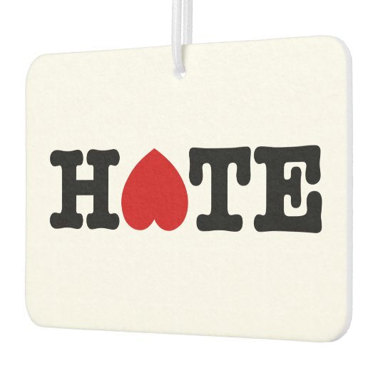 憎む カーエアーフレッシュナー (左)