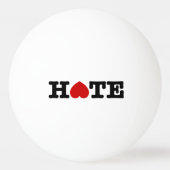 憎む 卓球ボール (正面)