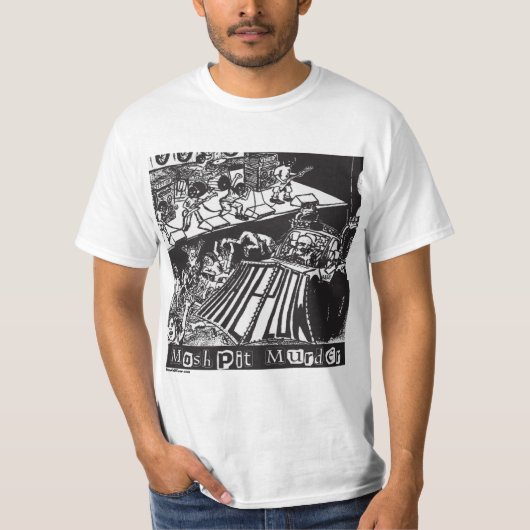 憎悪のすきは殺害ピットの押し寄せます Tシャツ (正面)