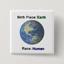 憎悪の人種の平等ボタン無し