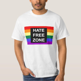 憎悪の自由地帯のTシャツ Tシャツ