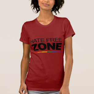 憎悪の自由地帯 Tシャツ