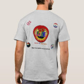 憎悪対愛 Tシャツ (裏面)