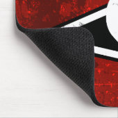 憎悪機械賭博のマウスパッド(赤い) マウスパッド (コーナー)