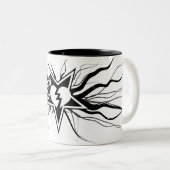 憎悪機械賭博の触手のマグ ツートーンマグカップ (正面右)