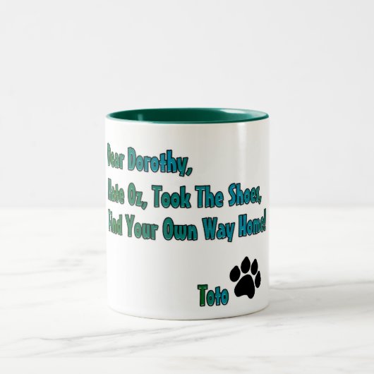 憎悪oz ツートーンマグカップ (中央)