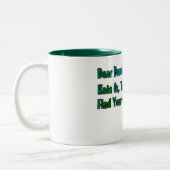 憎悪oz ツートーンマグカップ (左)