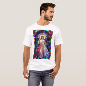 憐れみのイエス メンズTシャツ Tシャツ (正面フル)