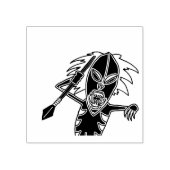 憑依する戦士の悪魔の人形 ラバースタンプ (インプリント)