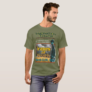憤りのTシャツの公式のブドウ Tシャツ