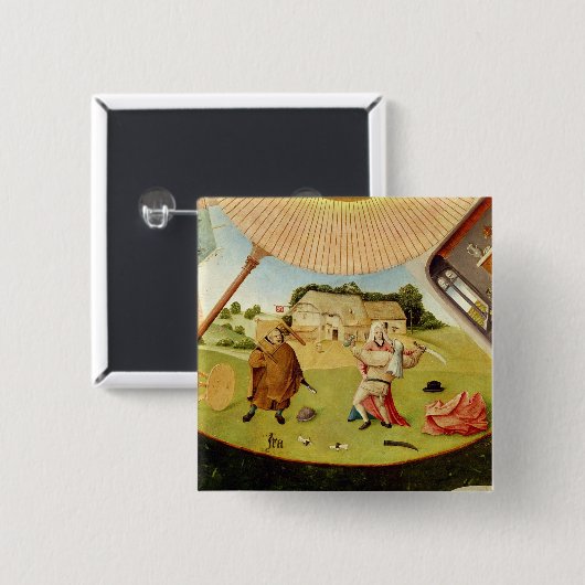 憤り 缶バッジ (正面&裏面)