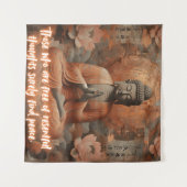 憤慨した思いがない タペストリー (正面(横))