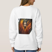 憧れに屈する スウェットシャツ (裏面)