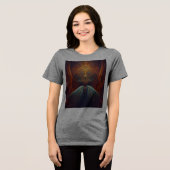 憧れに屈する トライブレンドＴシャツ (正面全面)