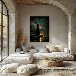 憧れの提灯 キャンバスプリント