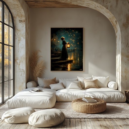 憧れの提灯 キャンバスプリント