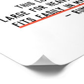 憧れインミーハートルミ引用文ウォールプリント ポスター (角)