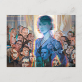 憧れ絵を描のはがき ポストカード