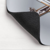 憲兵の交差させたピストル マウスパッド (コーナー)