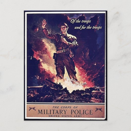 憲兵 ポストカード (正面)