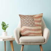 憲法と米国国旗の愛国心 クッション (椅子)