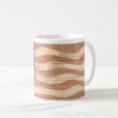 憲法と米国国旗の愛国心 コーヒーマグカップ (正面右)