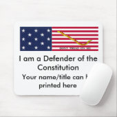 憲法のマウスパッド#2の擁護者 マウスパッド (マウス)