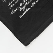 憲法の前文わが国民 フリースブランケット (角)