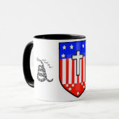 憲法の急使は私で踏みません! マグカップ (正面左)