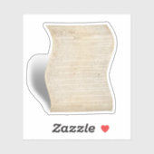 憲法の情報公開日 シール (シート)