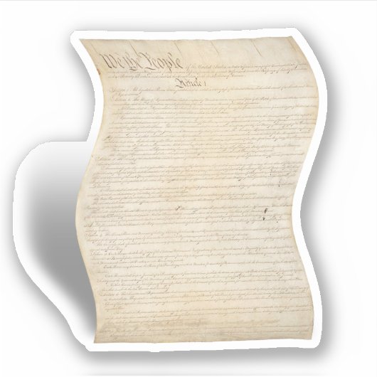 憲法の情報公開日 シール (正面)