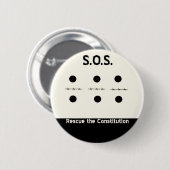 憲法の救助 缶バッジ (正面&裏面)