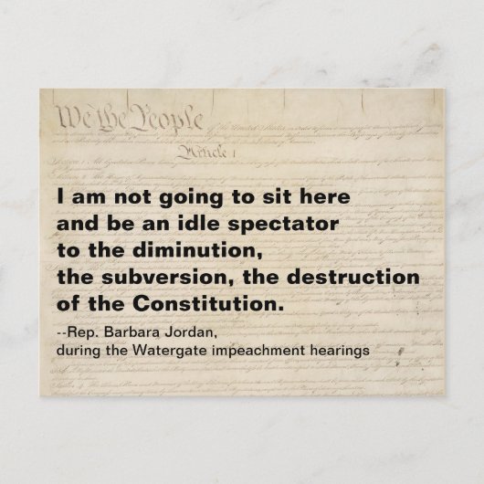 憲法の破壊及び破棄 ポストカード (正面)