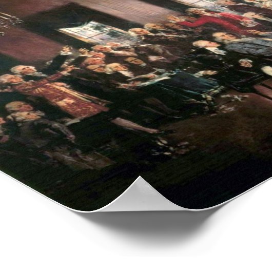 憲法の署名 ポスター (角)