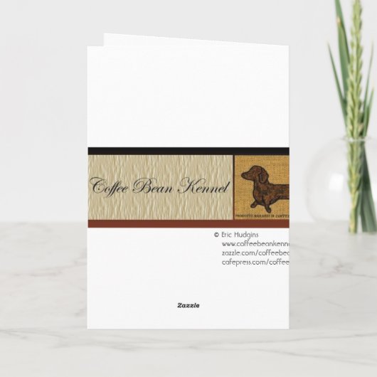 憲法のDachsundカード カード (裏面)