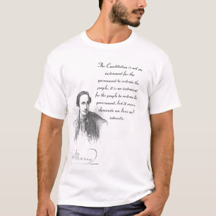 憲法のTシャツのパトリック・ヘンリー Tシャツ