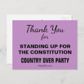 憲法を守ってくれてありがとう ポストカード (正面/裏面)