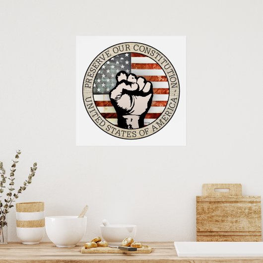 憲法を守る ポスター (キッチン)