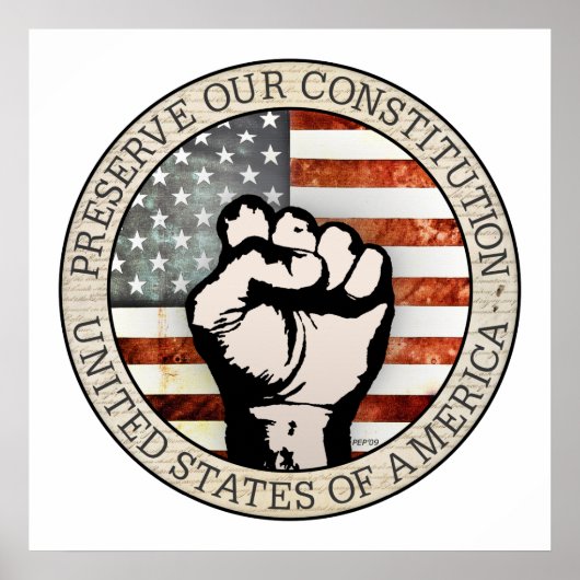 憲法を守る ポスター (正面)