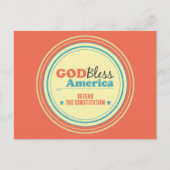 憲法を守る ポストカード (正面)