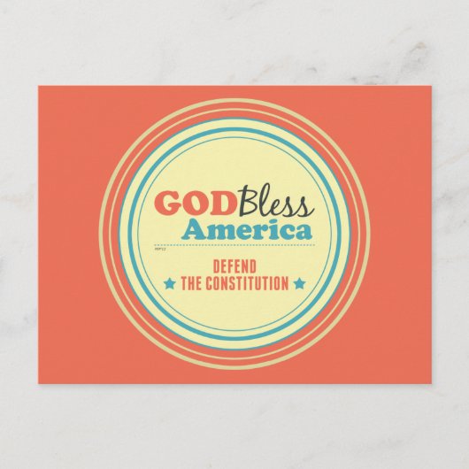 憲法を守る ポストカード (正面)