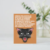 憲法を支持し擁護する ポストカード (スタンド正面)