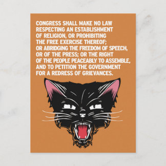 憲法を支持し擁護する ポストカード