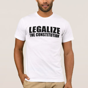 憲法を法律化して下さい Tシャツ