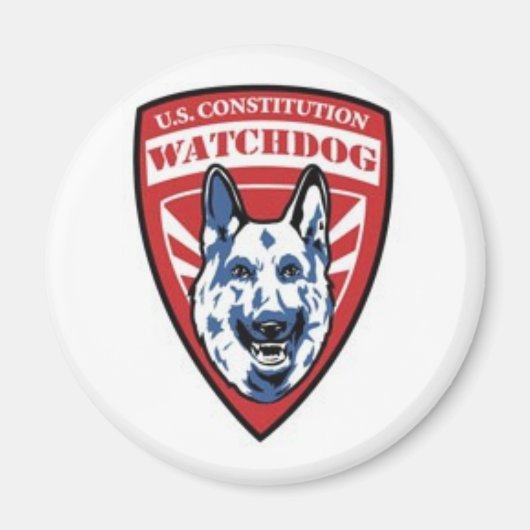 憲法ウォッチドッグ マグネット (正面)